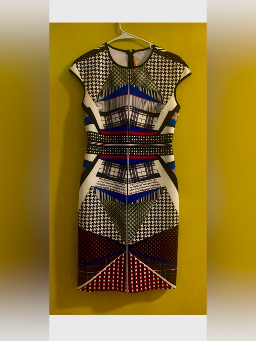 Clover Canyon Medium cap sleeve soft scuba fabric dress LIKE NEW